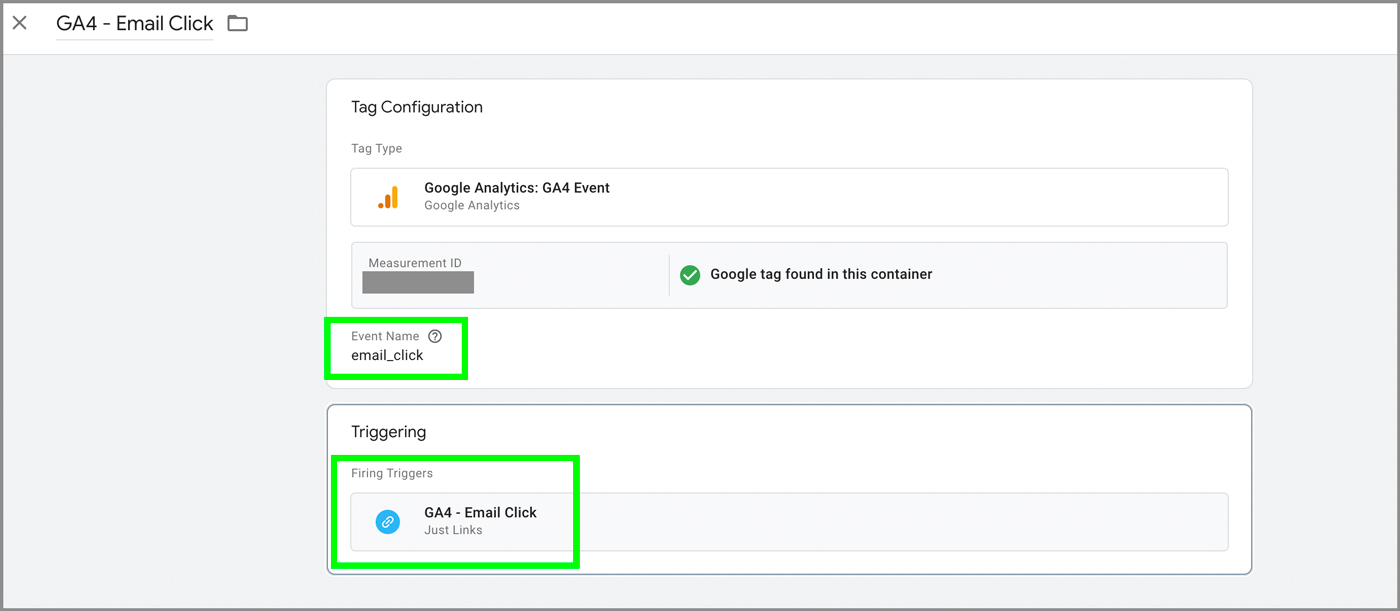 Google Tag Manager Event